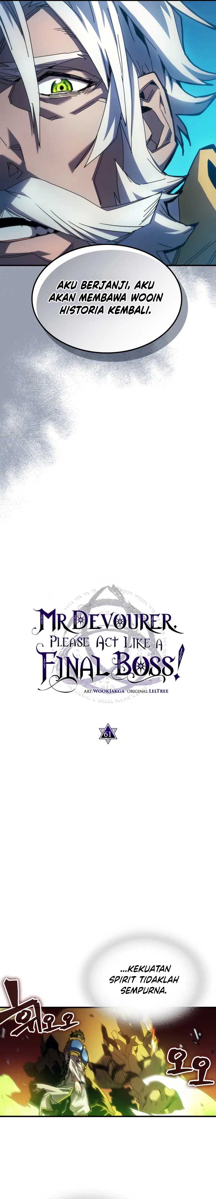 Read Mr Devourer, Please Act Like a Final Boss ID Manga Online