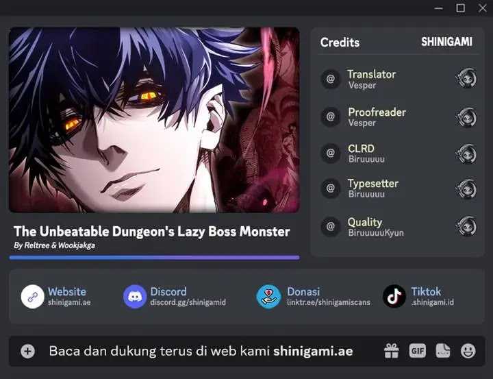 Read Mr Devourer, Please Act Like a Final Boss ID Manga Online