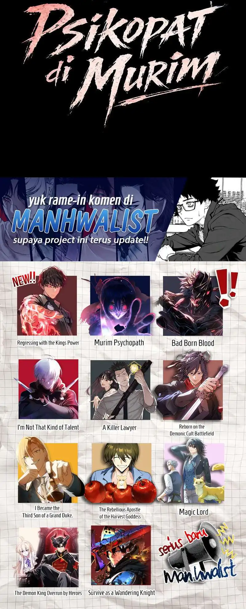 Read Murim Psychopath ID Manga Online