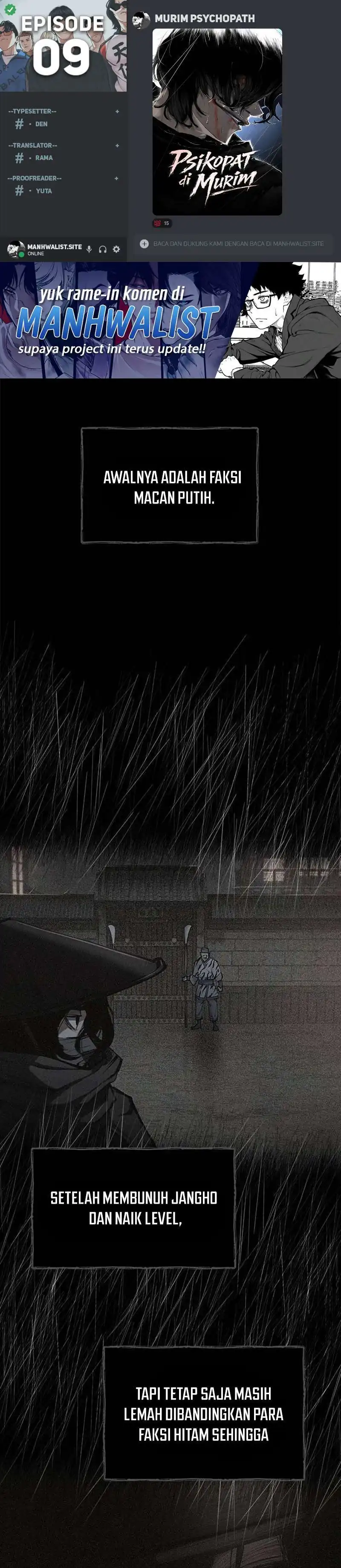 Read Murim Psychopath ID Manga Online