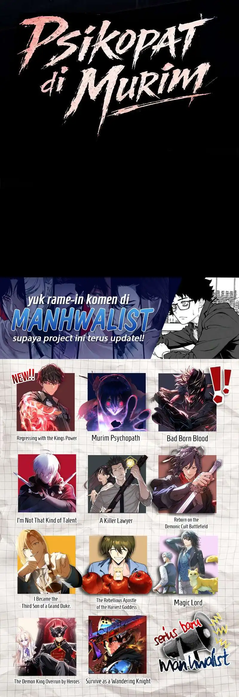 Read Murim Psychopath ID Manga Online
