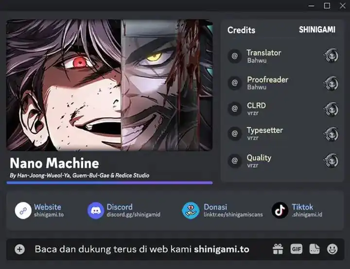 Read Nano Machine ID Manga Online