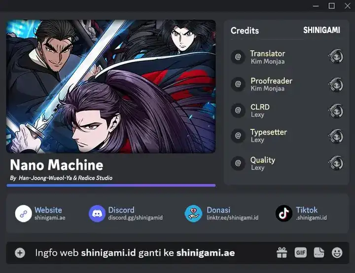 Read Nano Machine ID Manga Online