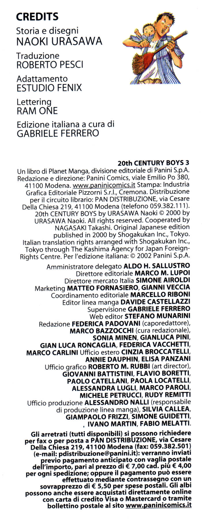 Read 20th Century Boys IT Manga Online