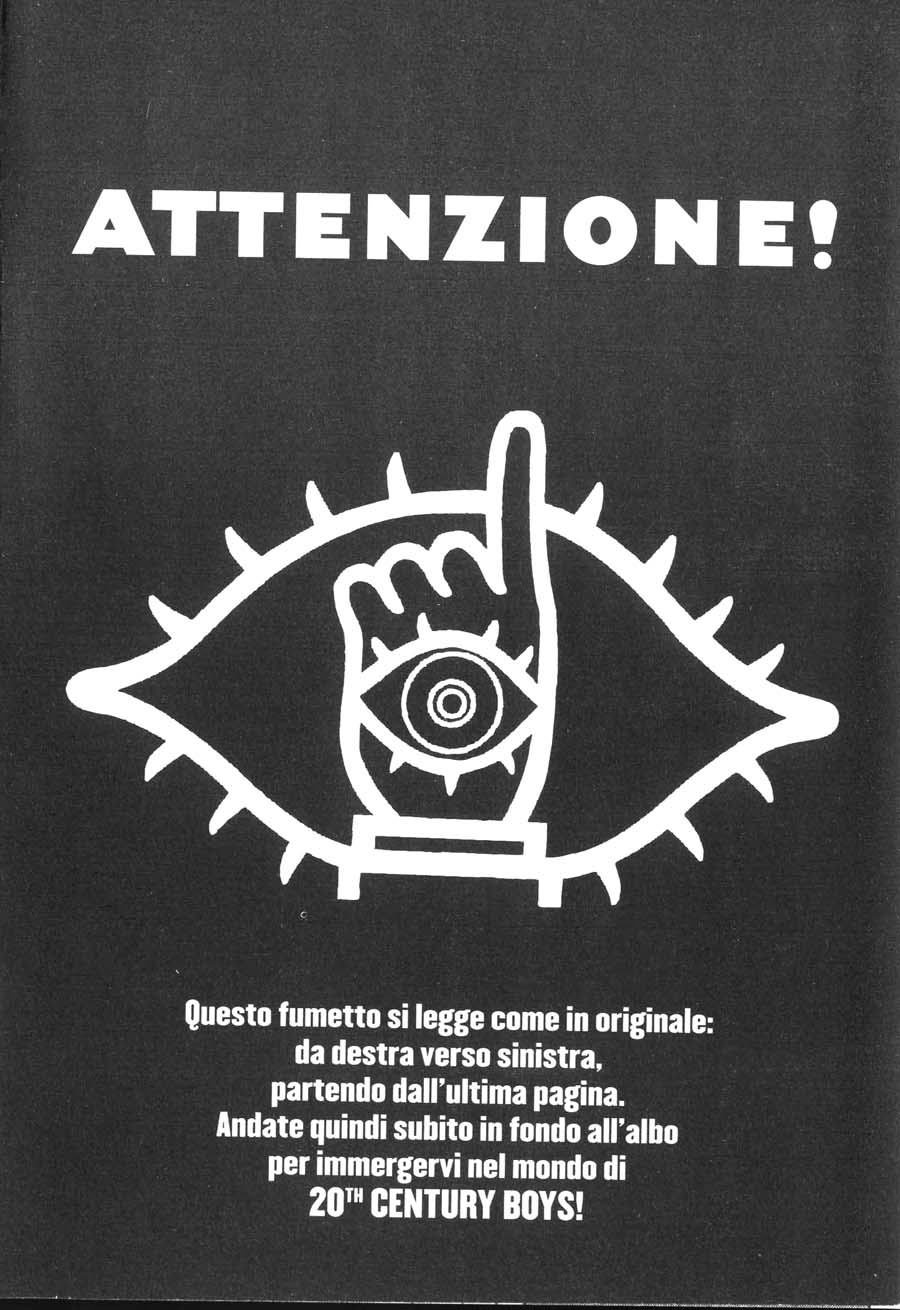 Read 20th Century Boys IT Manga Online