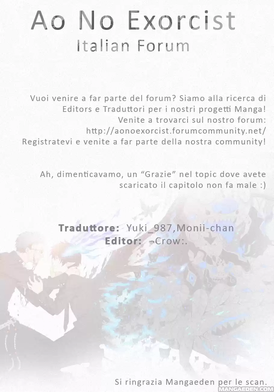 Read Ao no Exorcist IT Manga Online