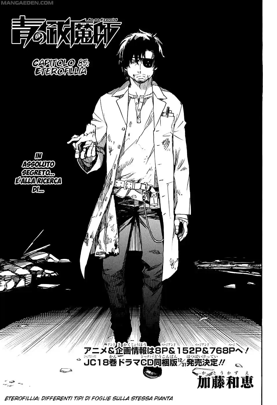 Read Ao no Exorcist IT Manga Online