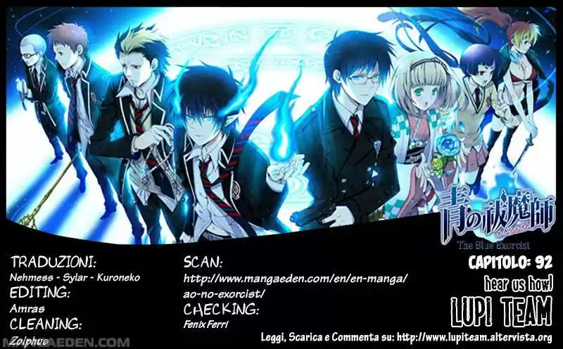 Read Ao no Exorcist IT Manga Online