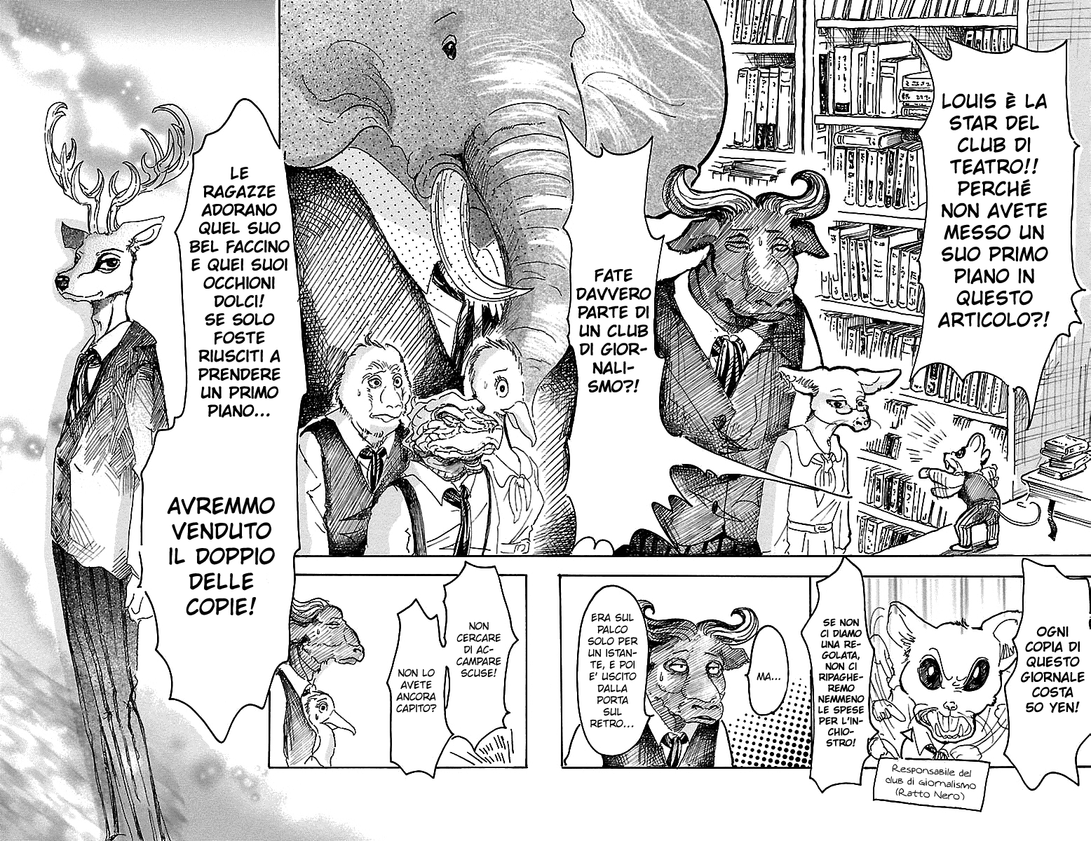 Read Beastars IT Manga Online