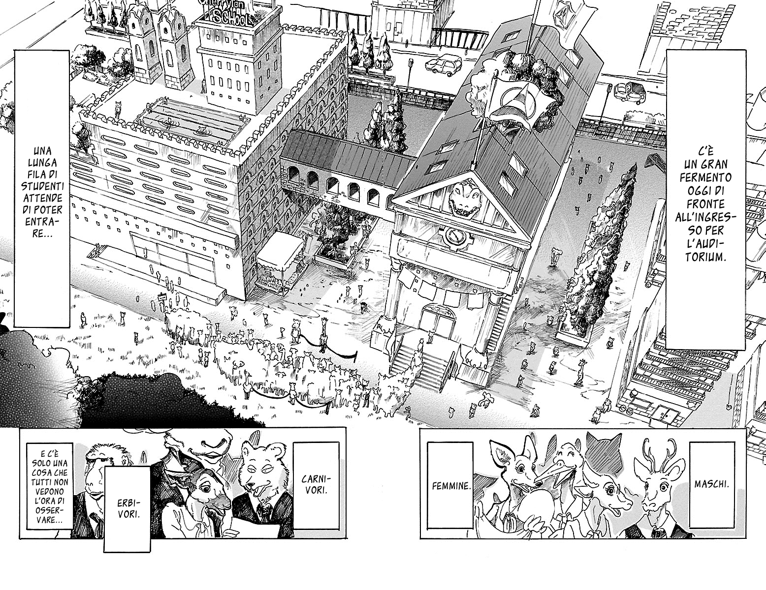 Read Beastars IT Manga Online