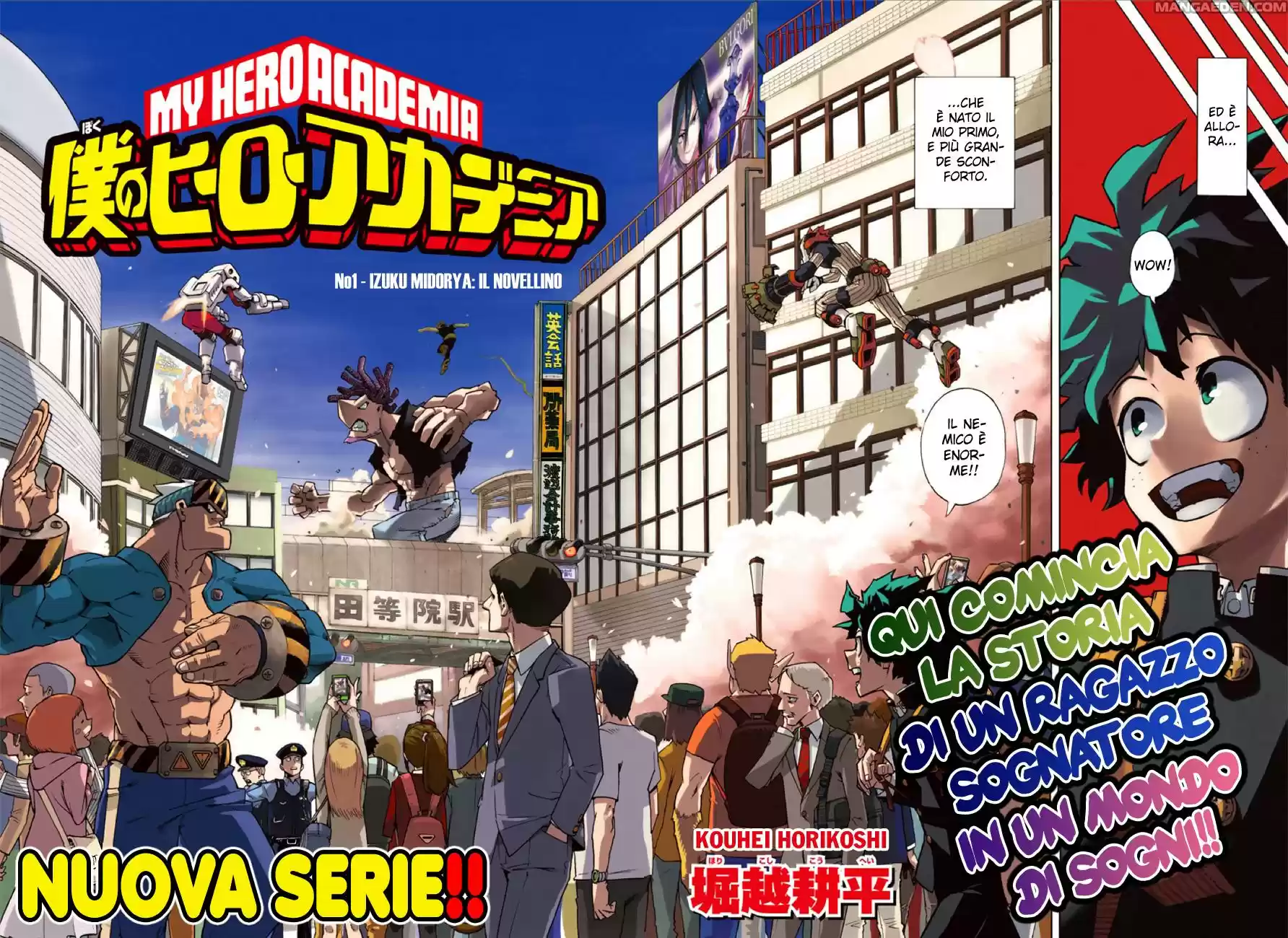 Read Boku No Hero Academia IT Manga Online