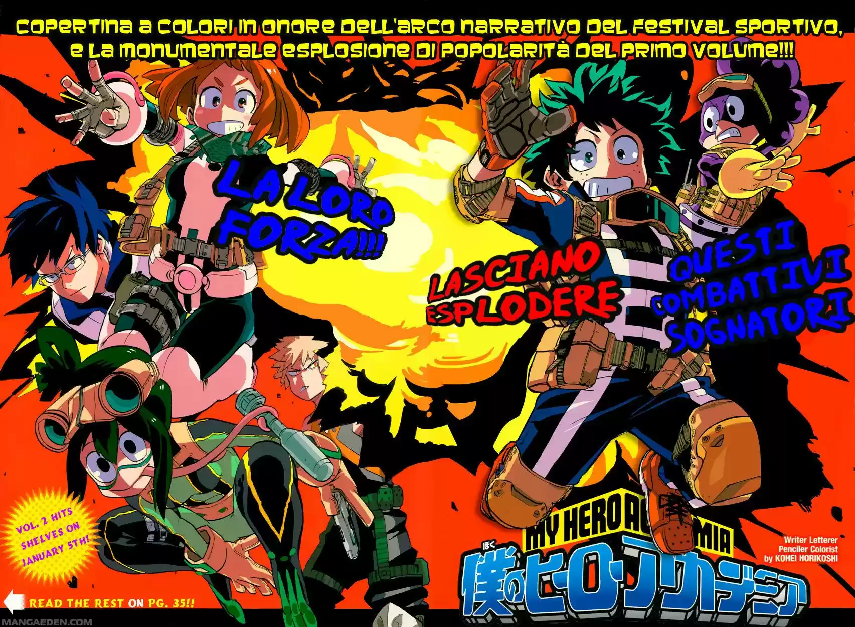 Read Boku No Hero Academia IT Manga Online