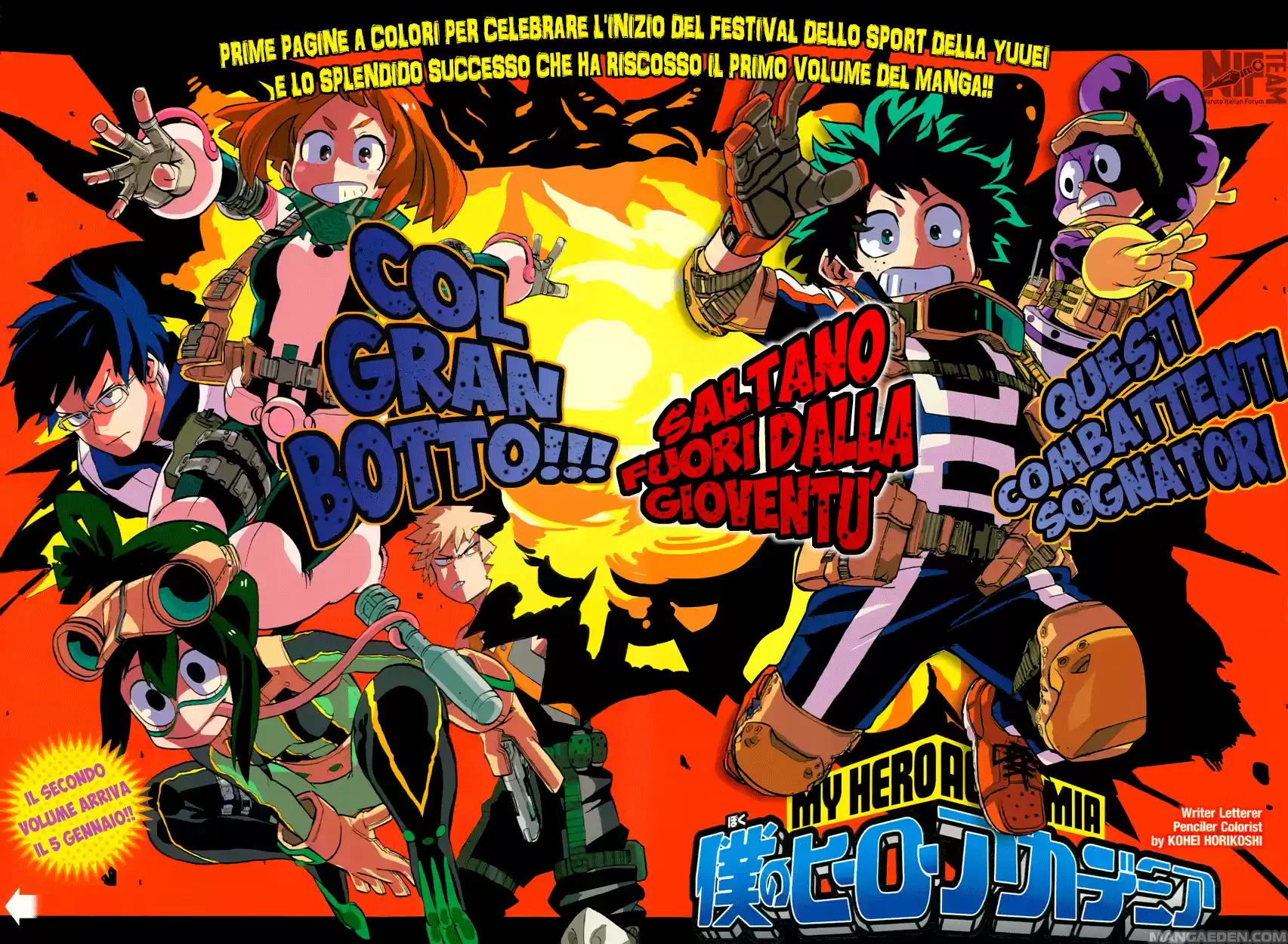 Read Boku No Hero Academia IT Manga Online