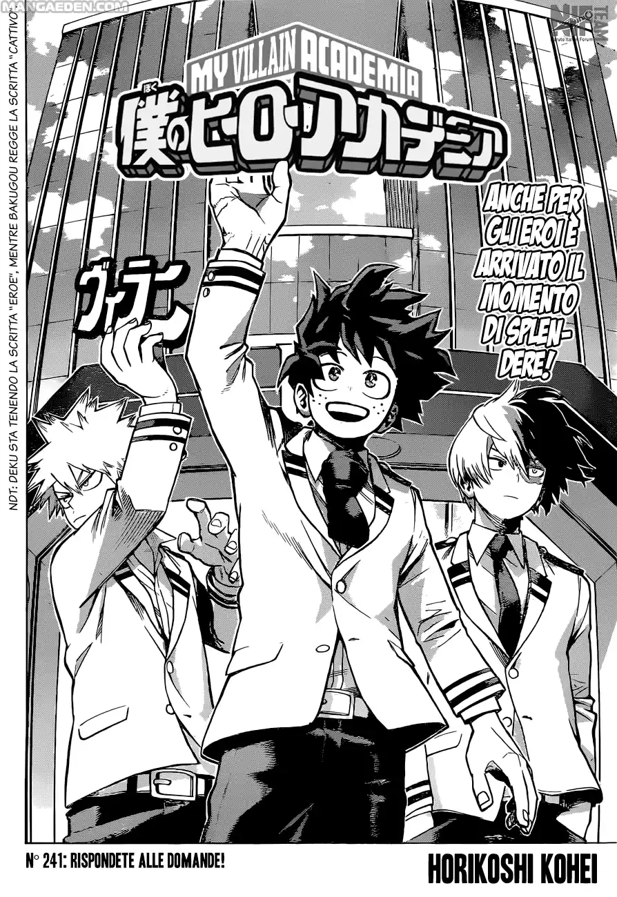 Read Boku No Hero Academia IT Manga Online