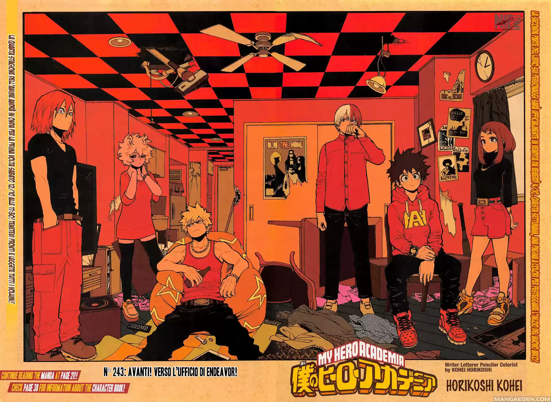 Read Boku No Hero Academia IT Manga Online