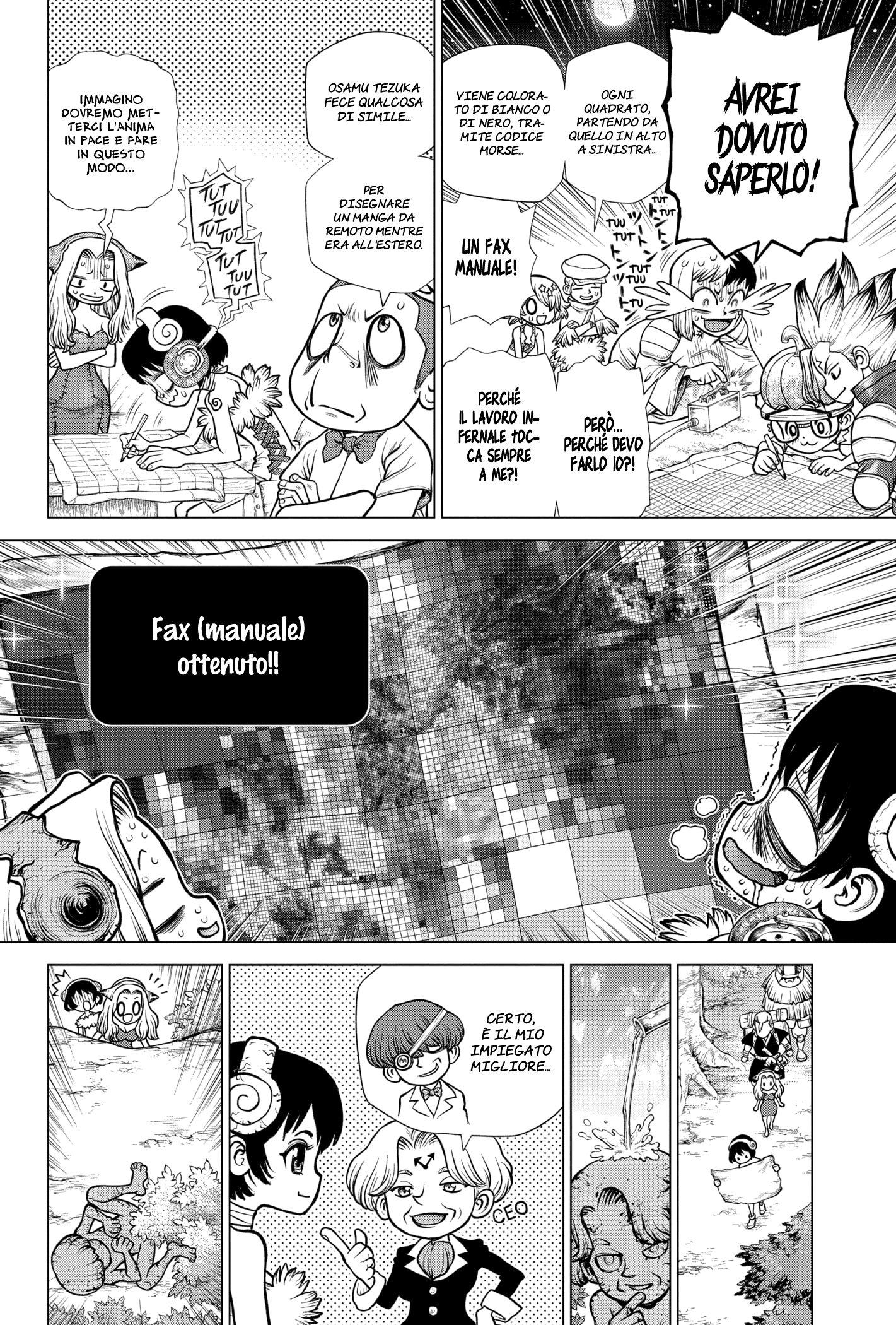 Read Dr. Stone IT Manga Online