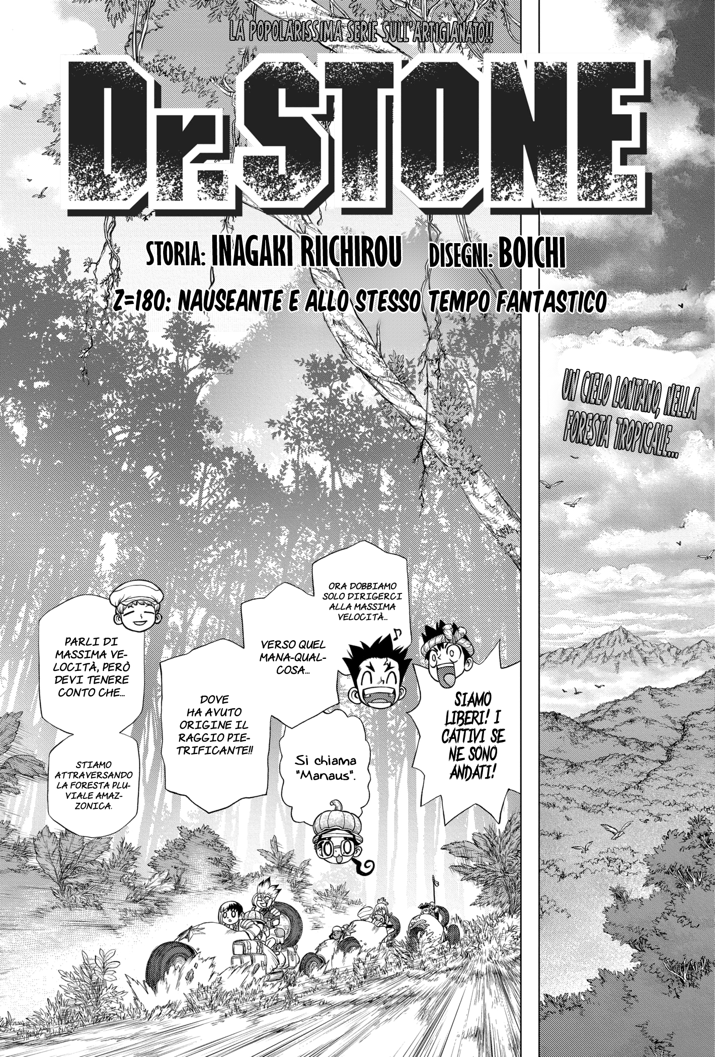 Read Dr. Stone IT Manga Online