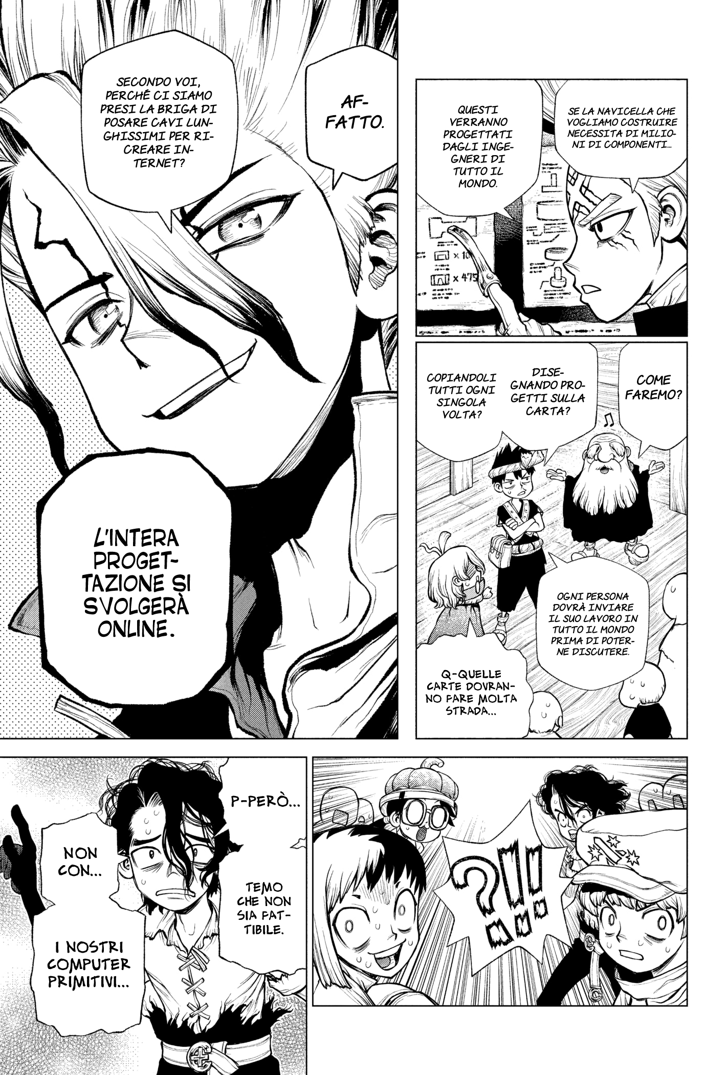 Read Dr. Stone IT Manga Online