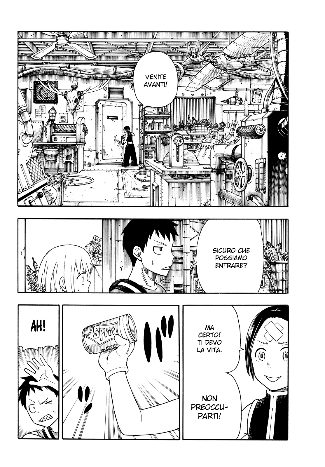 Read Fire Force IT Manga Online