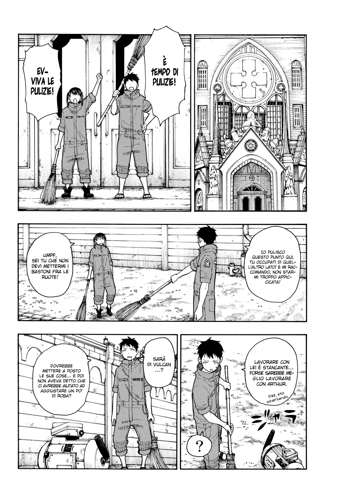 Read Fire Force IT Manga Online