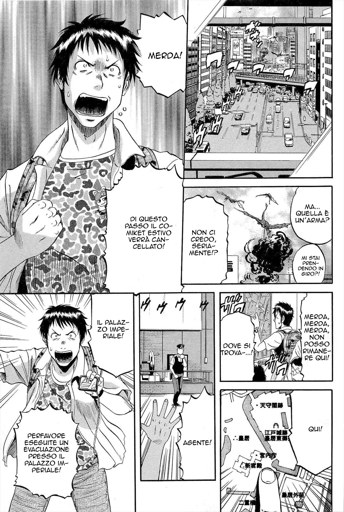Read Gate Jietai Kare no Chi nite, Kaku Tatakaeri IT Manga Online