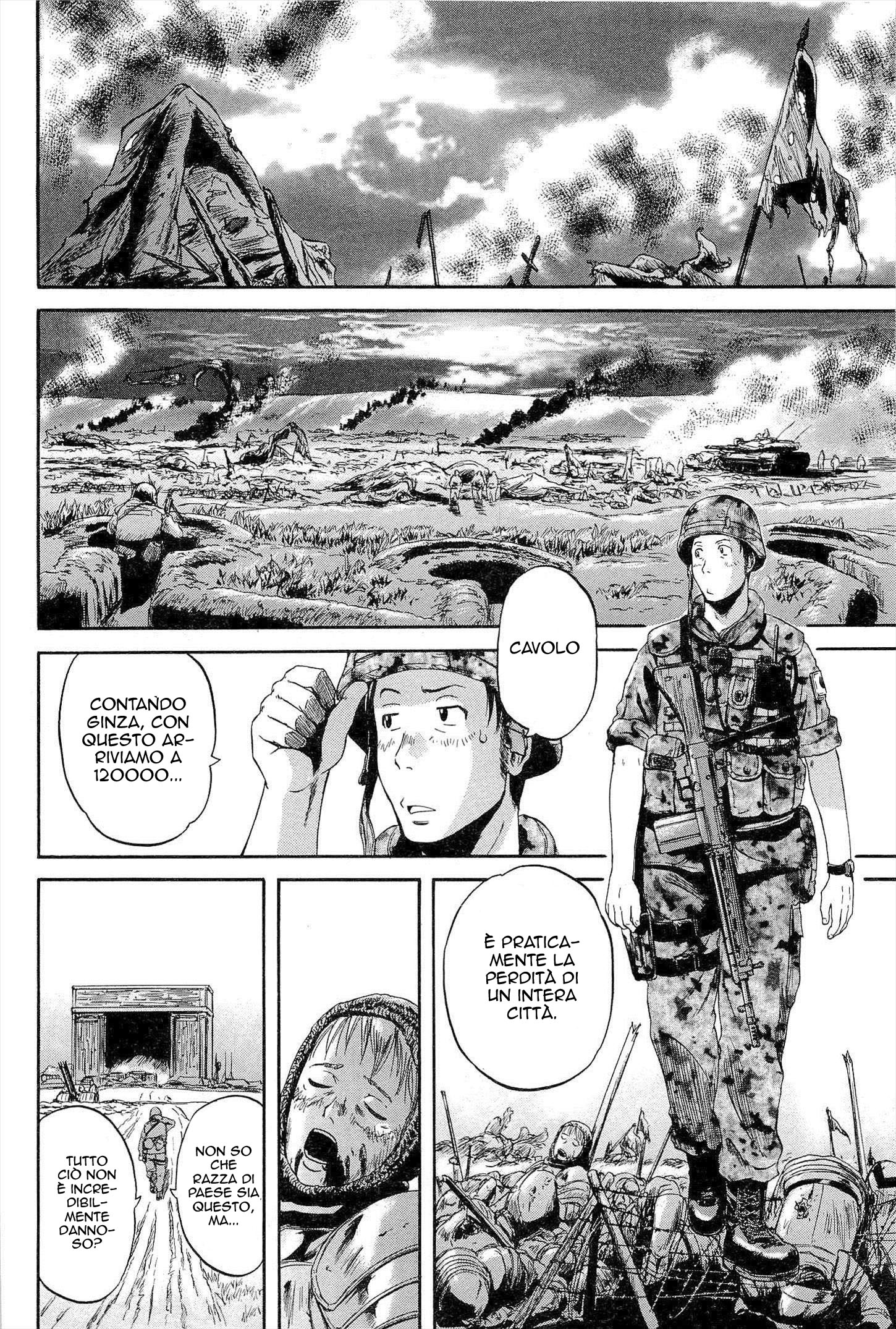 Read Gate Jietai Kare no Chi nite, Kaku Tatakaeri IT Manga Online
