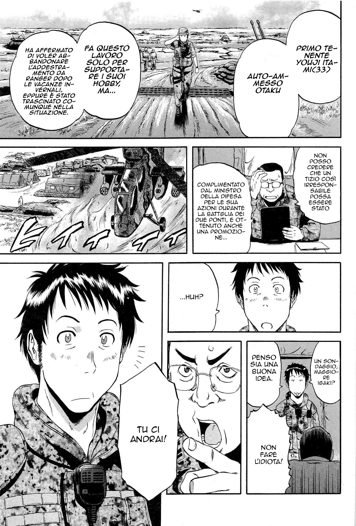 Read Gate Jietai Kare no Chi nite, Kaku Tatakaeri IT Manga Online