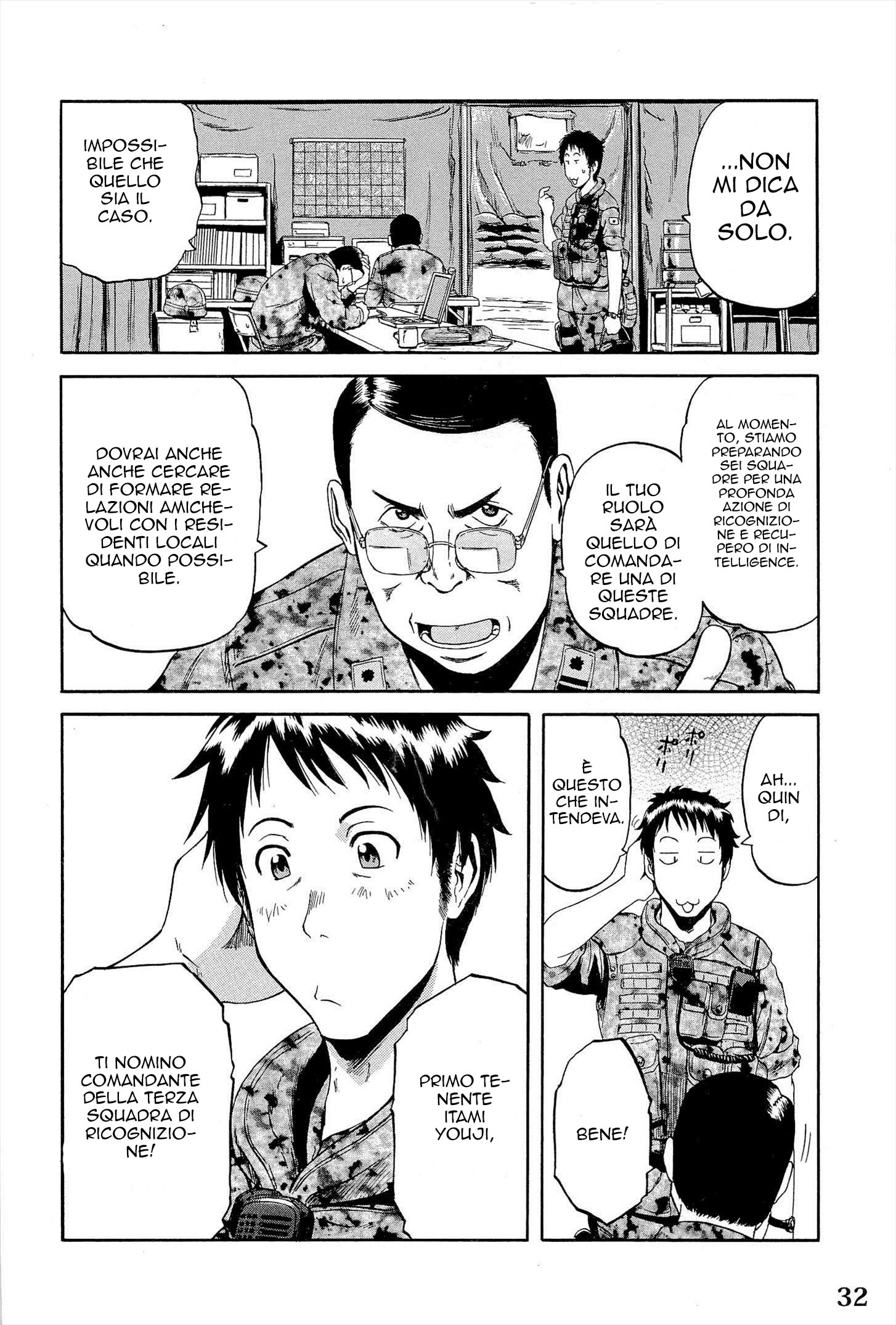 Read Gate Jietai Kare no Chi nite, Kaku Tatakaeri IT Manga Online