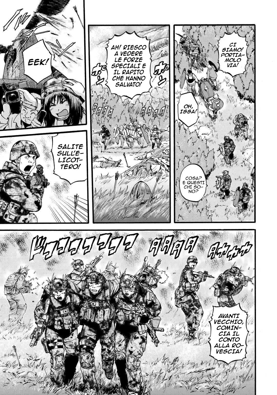 Read Gate Jietai Kare no Chi nite, Kaku Tatakaeri IT Manga Online
