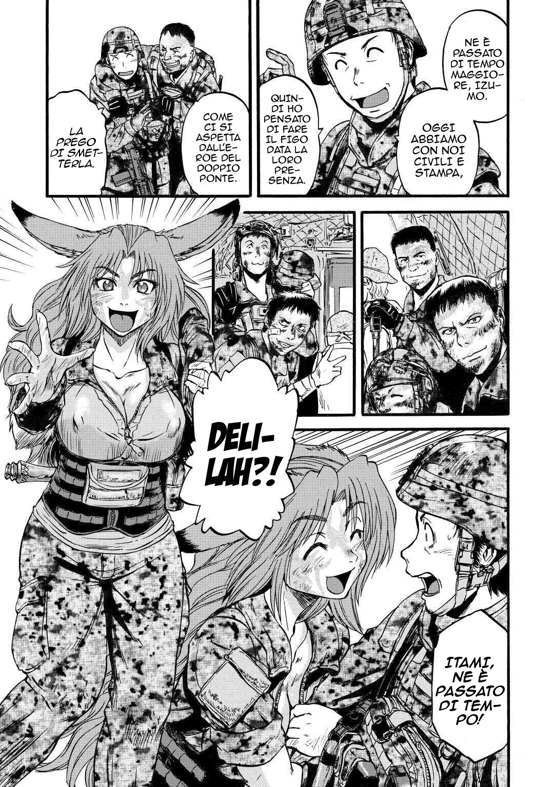 Read Gate Jietai Kare no Chi nite, Kaku Tatakaeri IT Manga Online