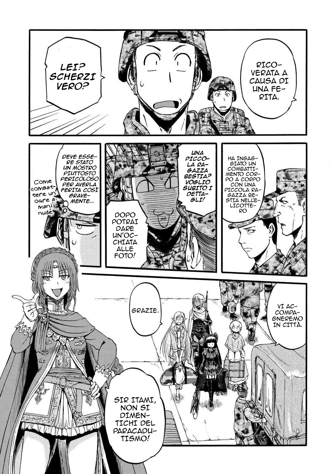 Read Gate Jietai Kare no Chi nite, Kaku Tatakaeri IT Manga Online