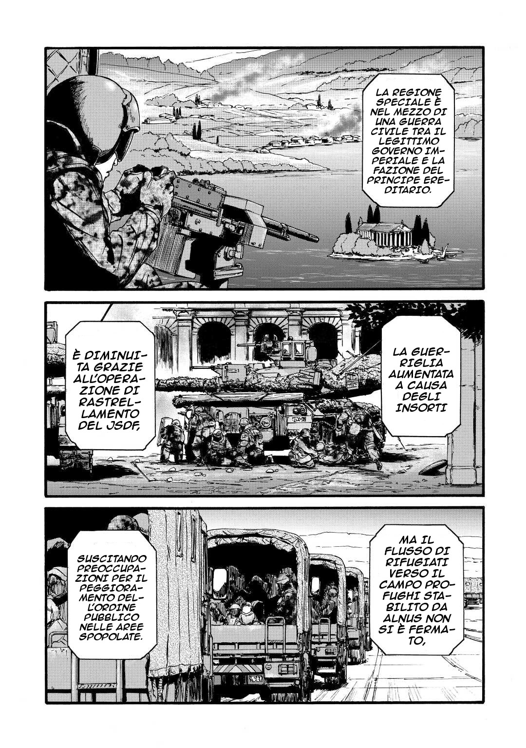 Read Gate Jietai Kare no Chi nite, Kaku Tatakaeri IT Manga Online