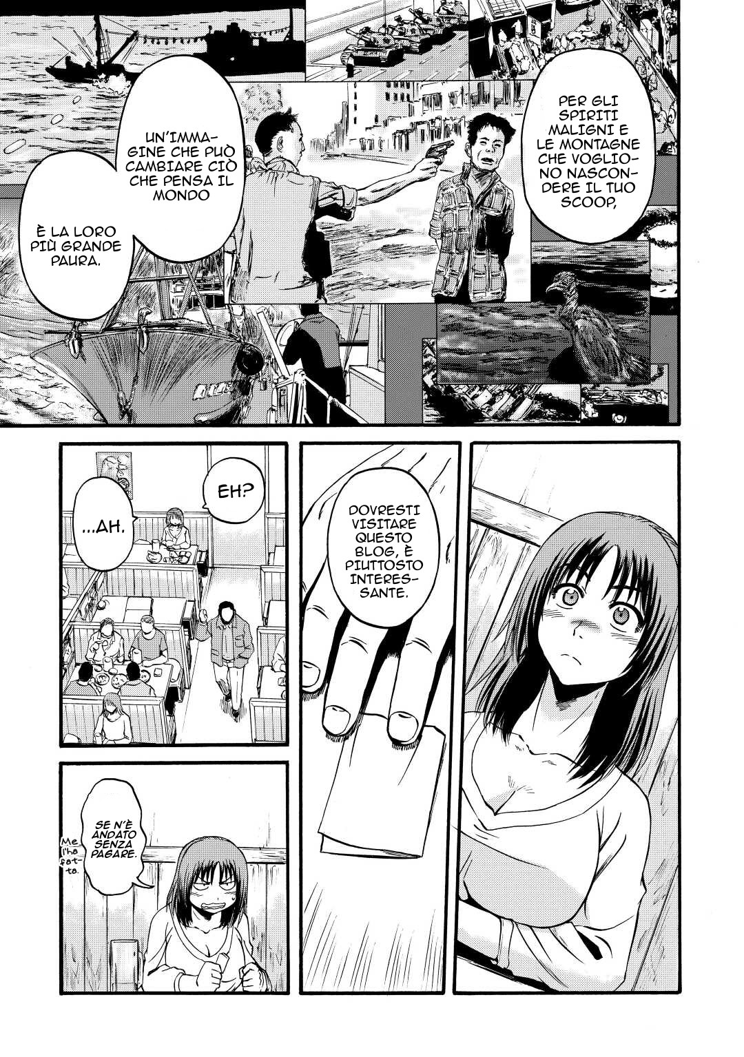 Read Gate Jietai Kare no Chi nite, Kaku Tatakaeri IT Manga Online