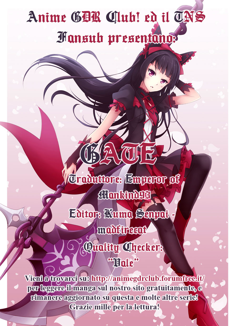 Read Gate Jietai Kare no Chi nite, Kaku Tatakaeri IT Manga Online