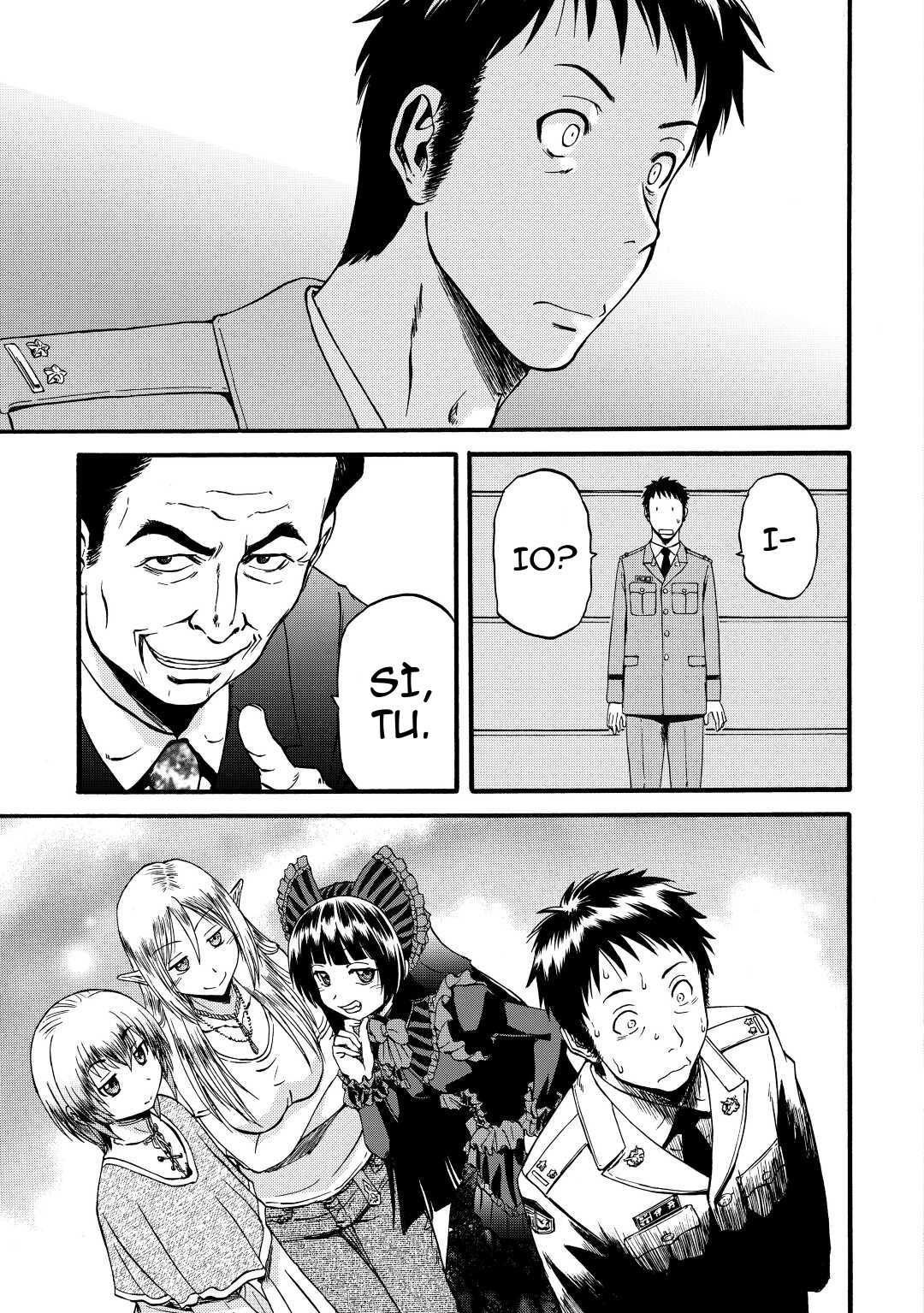 Read Gate Jietai Kare no Chi nite, Kaku Tatakaeri IT Manga Online
