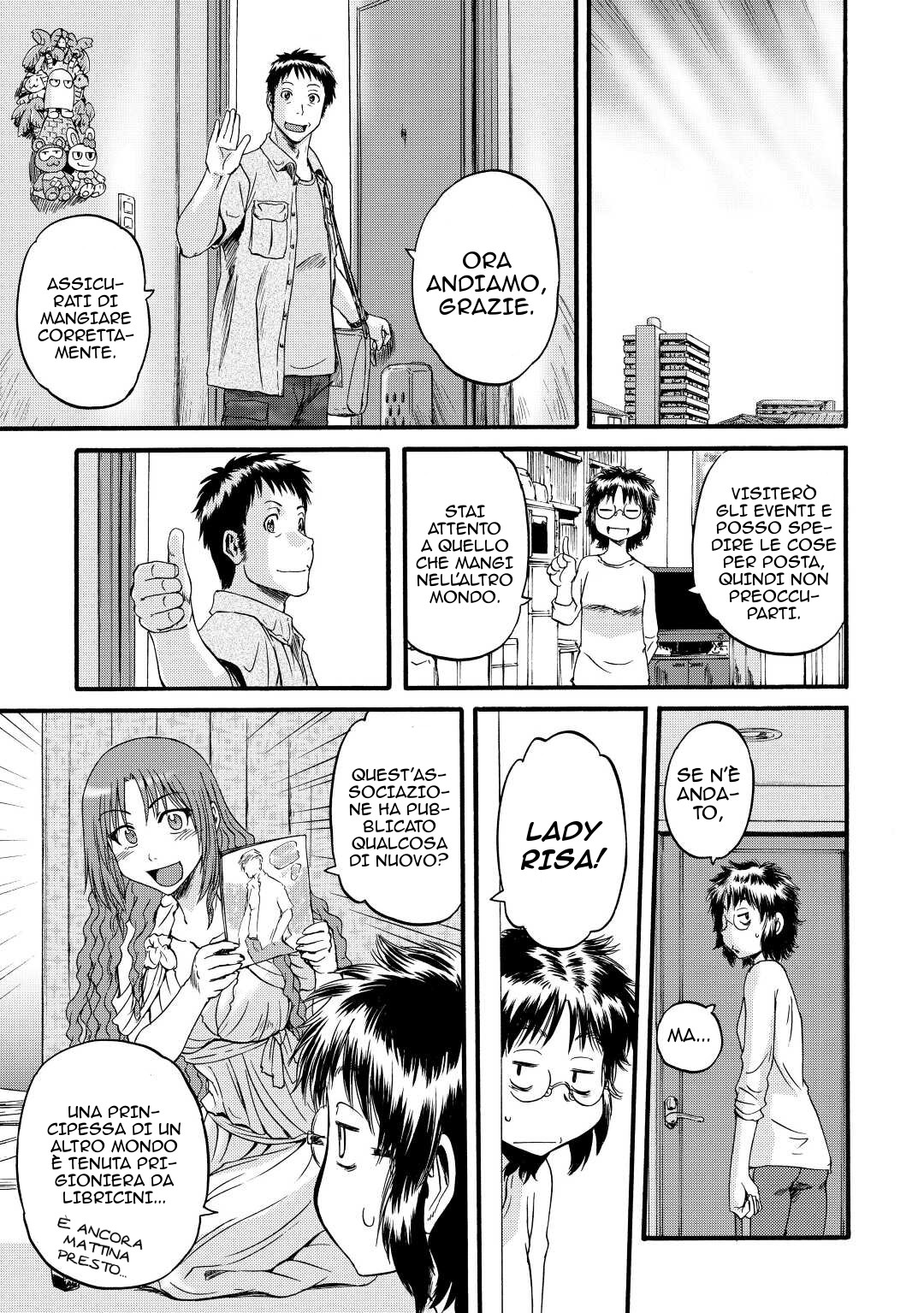 Read Gate Jietai Kare no Chi nite, Kaku Tatakaeri IT Manga Online