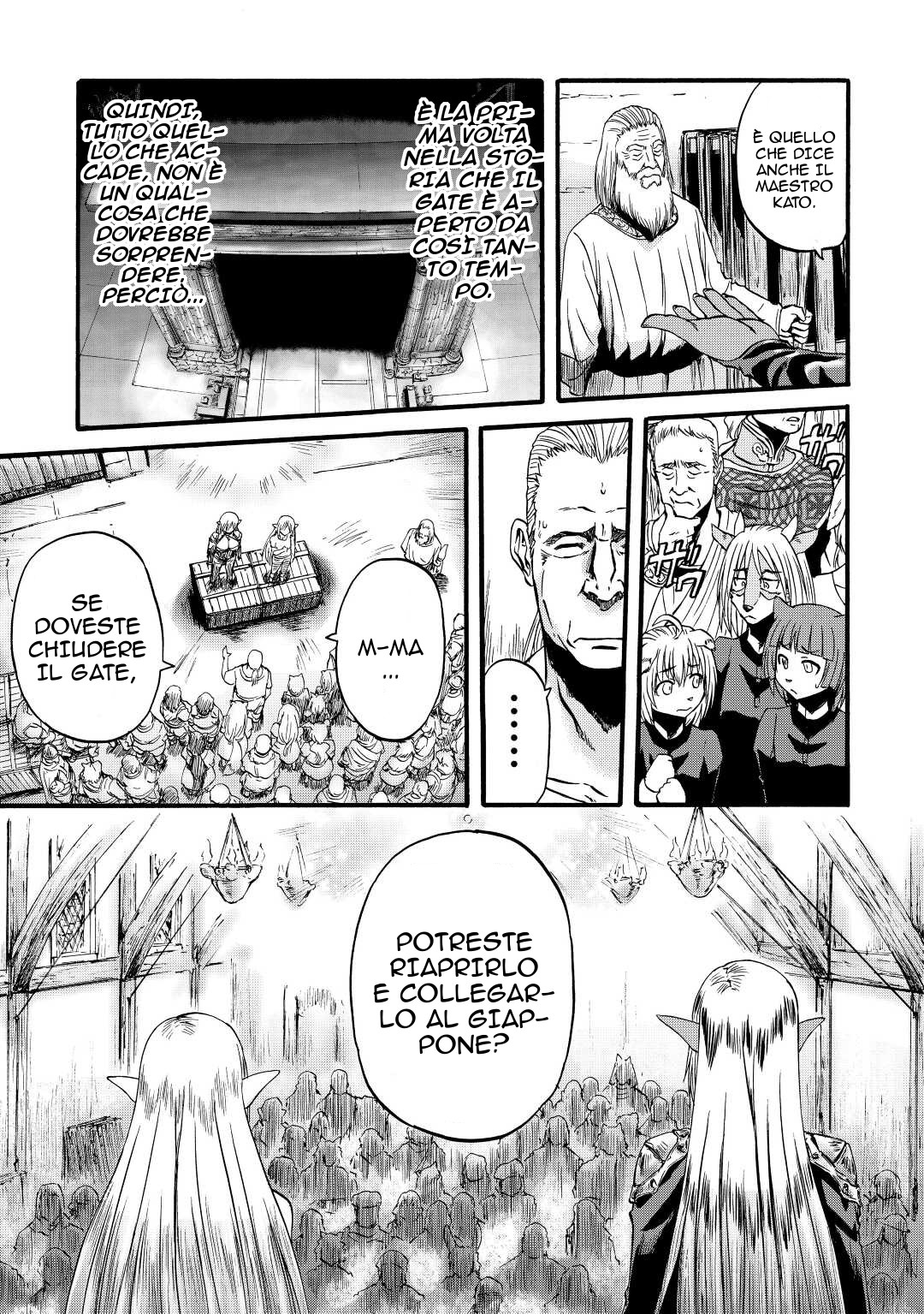 Read Gate Jietai Kare no Chi nite, Kaku Tatakaeri IT Manga Online