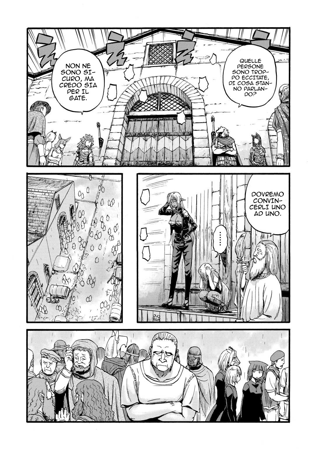 Read Gate Jietai Kare no Chi nite, Kaku Tatakaeri IT Manga Online