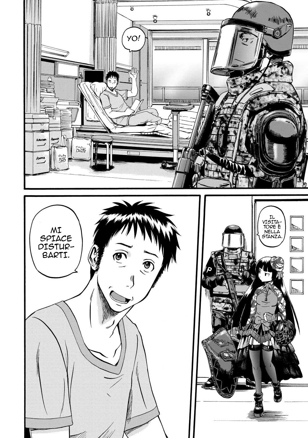 Read Gate Jietai Kare no Chi nite, Kaku Tatakaeri IT Manga Online