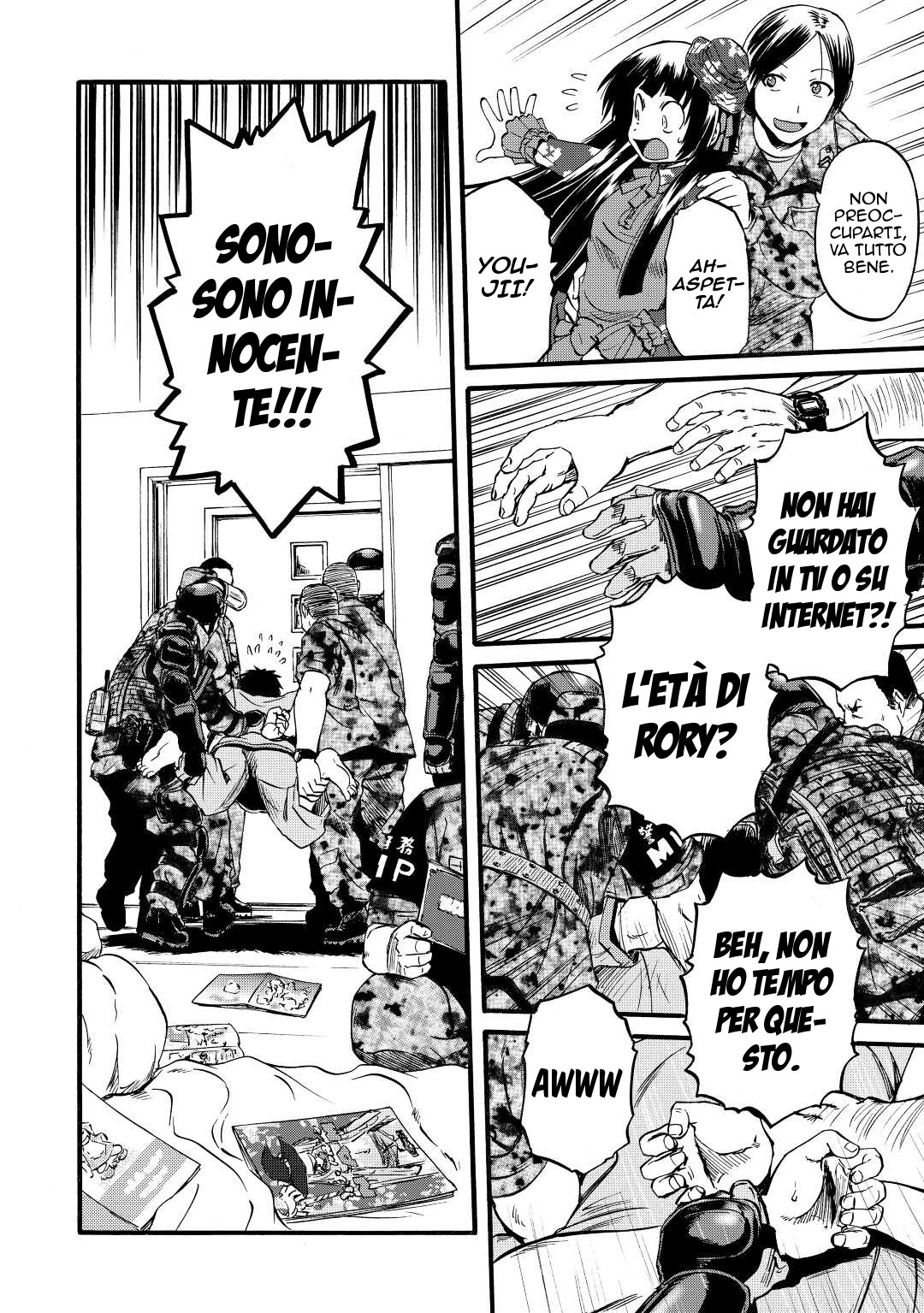 Read Gate Jietai Kare no Chi nite, Kaku Tatakaeri IT Manga Online