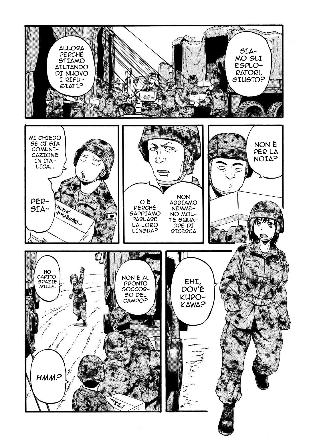 Read Gate Jietai Kare no Chi nite, Kaku Tatakaeri IT Manga Online