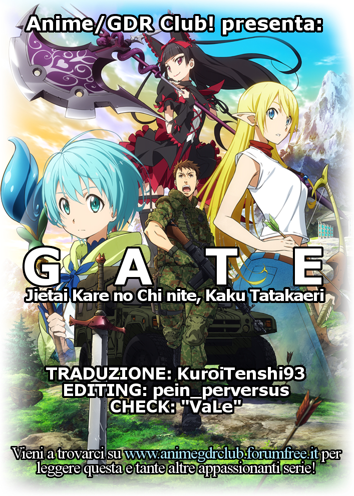 Read Gate Jietai Kare no Chi nite, Kaku Tatakaeri IT Manga Online