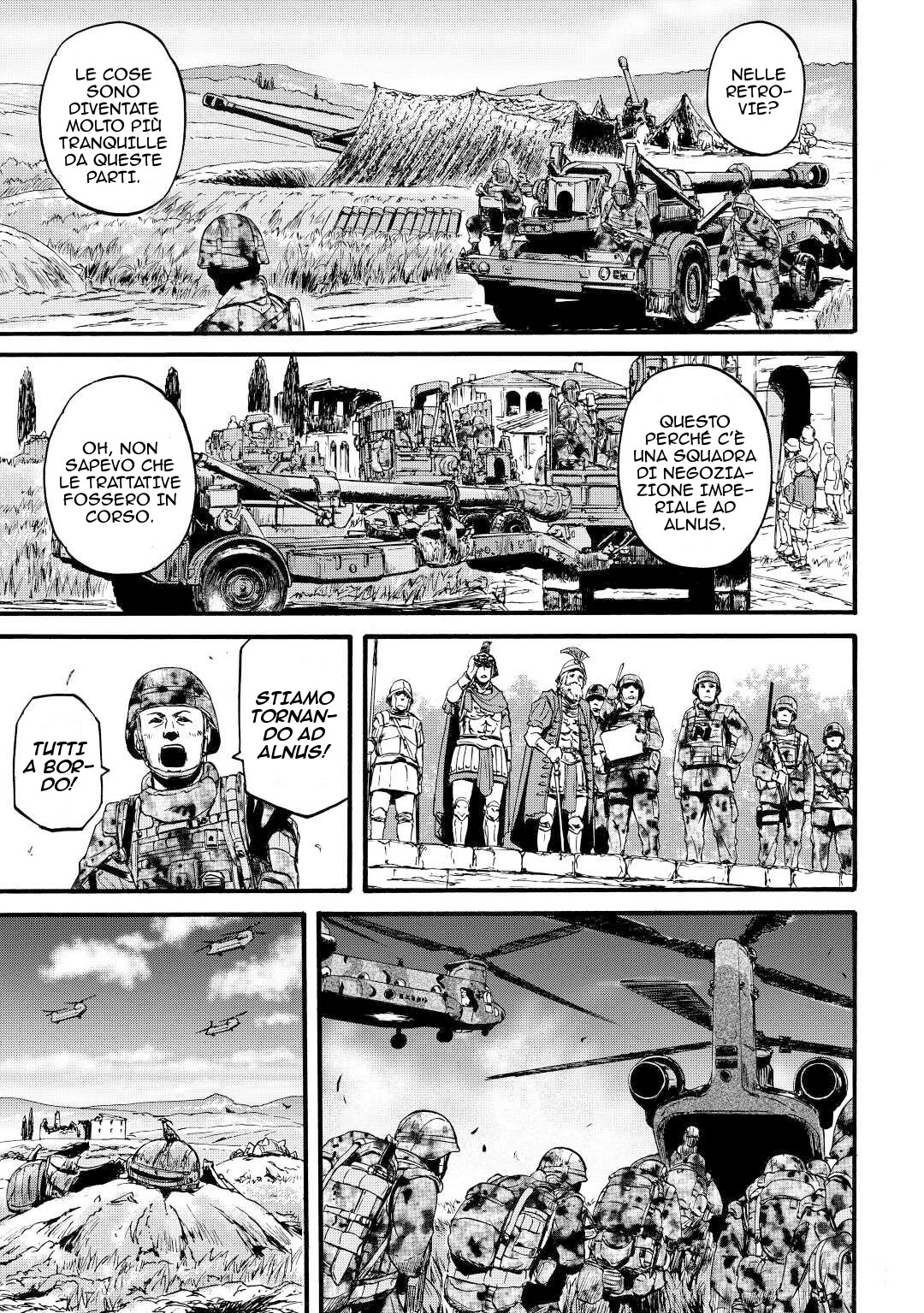Read Gate Jietai Kare no Chi nite, Kaku Tatakaeri IT Manga Online