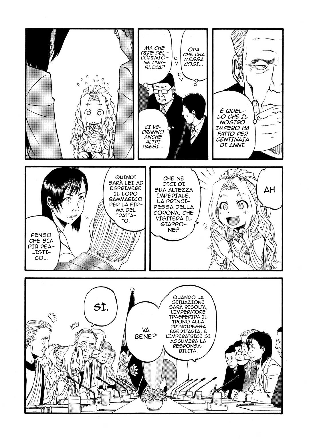 Read Gate Jietai Kare no Chi nite, Kaku Tatakaeri IT Manga Online