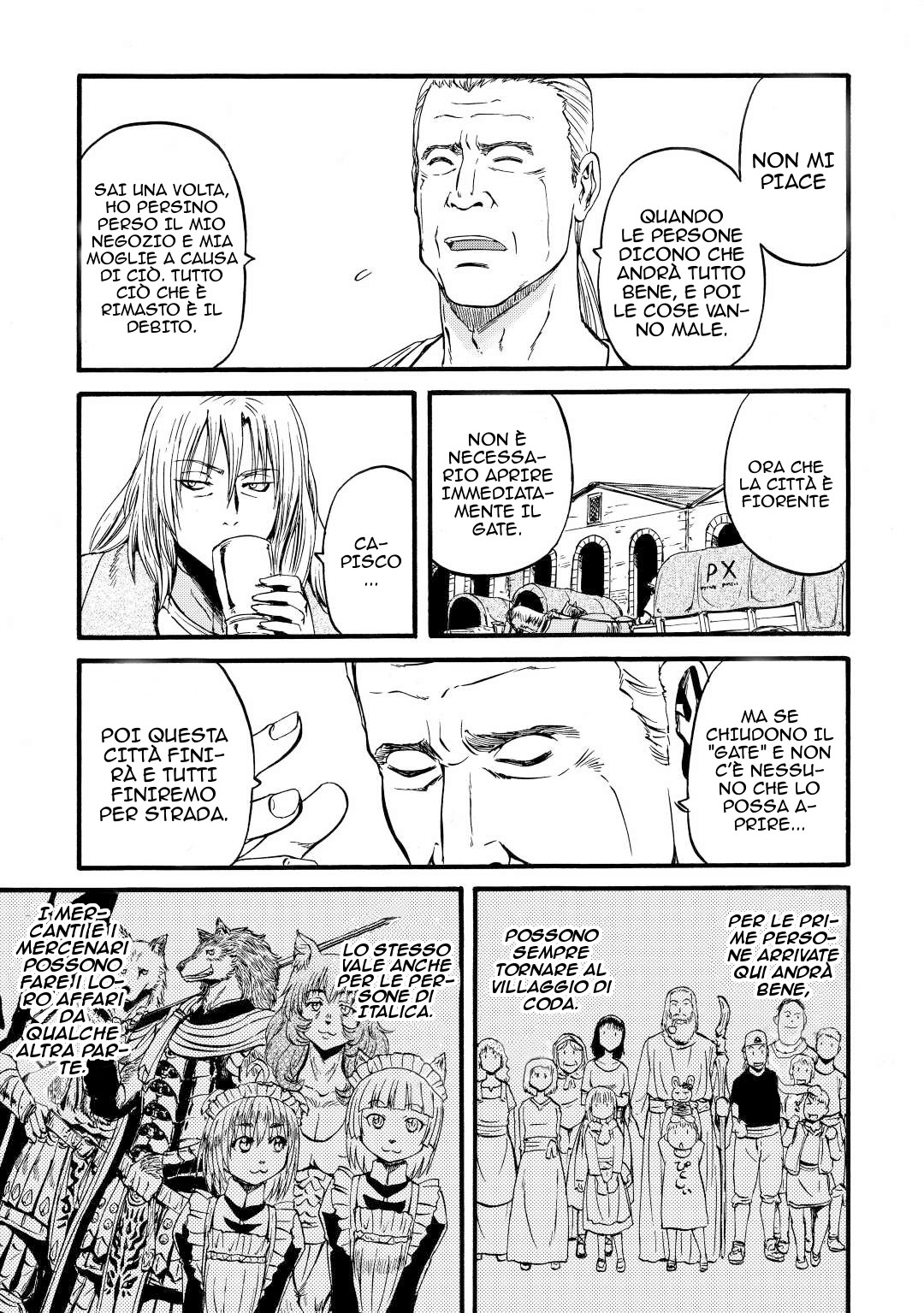 Read Gate Jietai Kare no Chi nite, Kaku Tatakaeri IT Manga Online