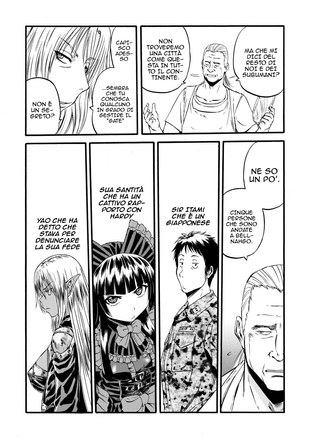 Read Gate Jietai Kare no Chi nite, Kaku Tatakaeri IT Manga Online