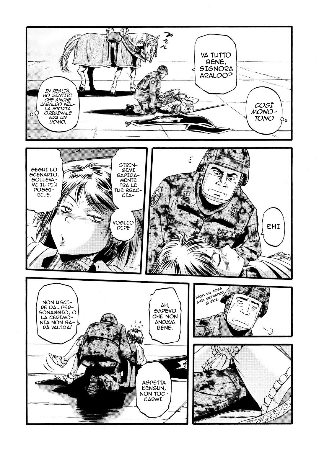 Read Gate Jietai Kare no Chi nite, Kaku Tatakaeri IT Manga Online