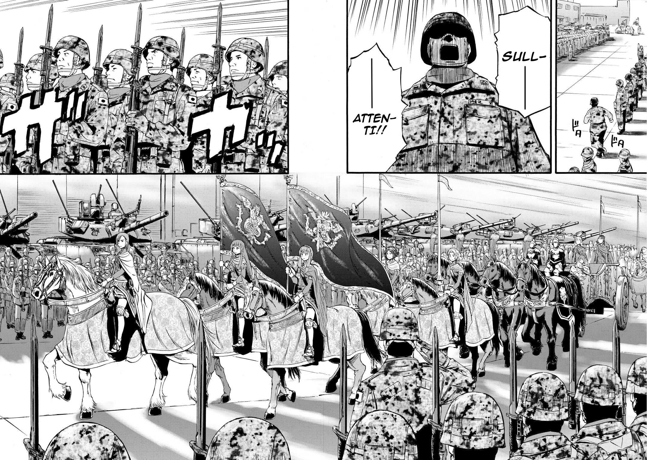 Read Gate Jietai Kare no Chi nite, Kaku Tatakaeri IT Manga Online