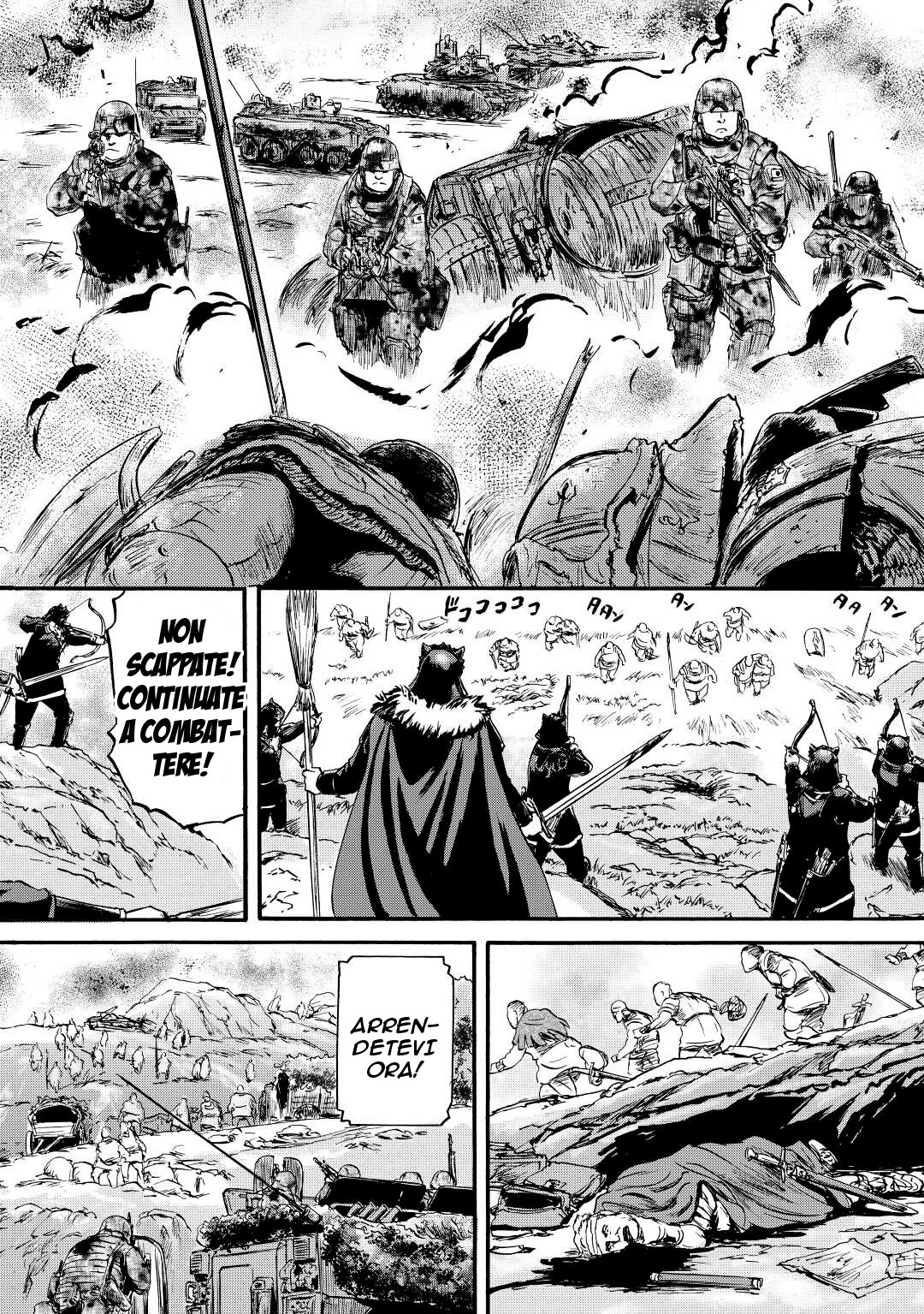 Read Gate Jietai Kare no Chi nite, Kaku Tatakaeri IT Manga Online