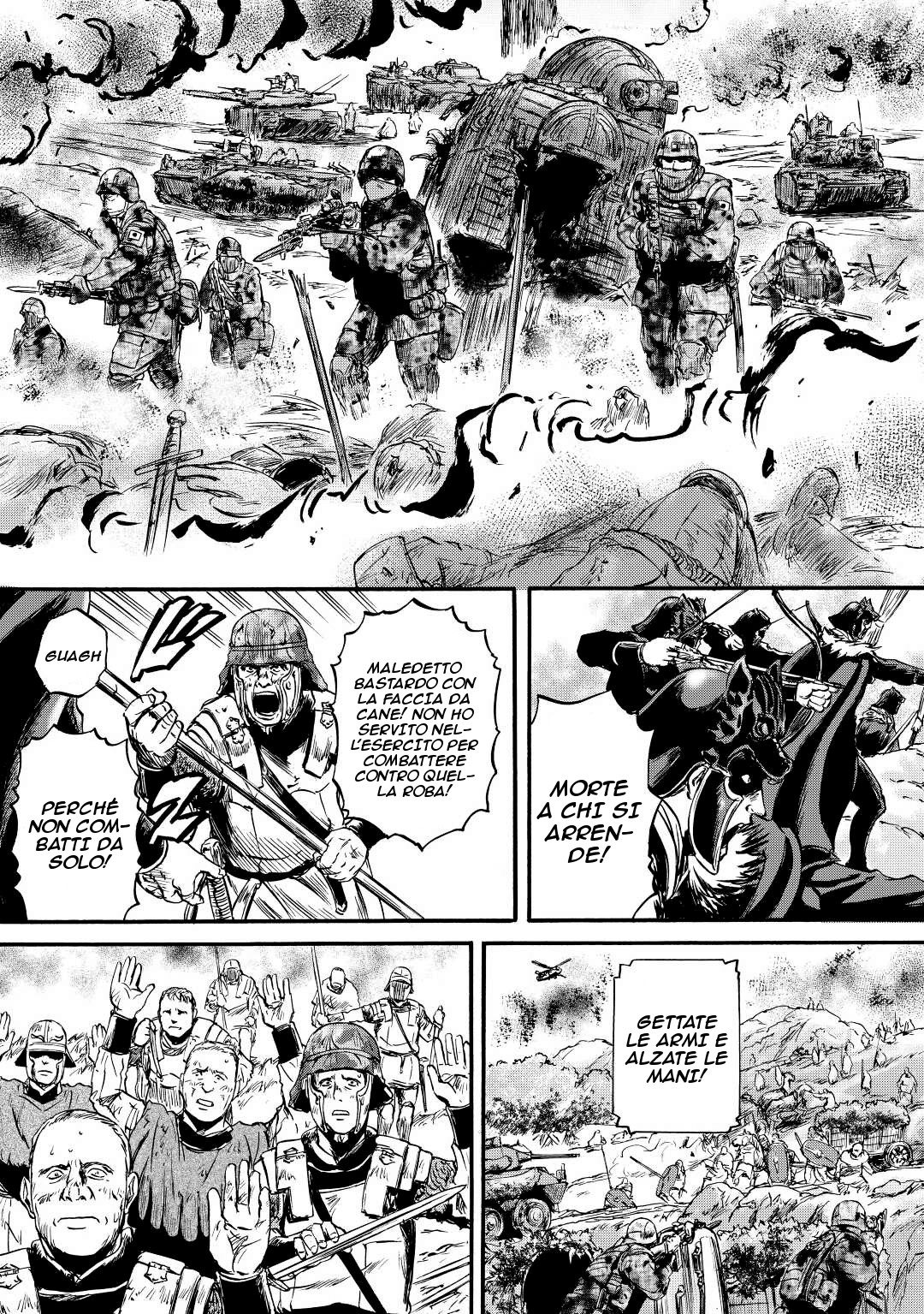 Read Gate Jietai Kare no Chi nite, Kaku Tatakaeri IT Manga Online